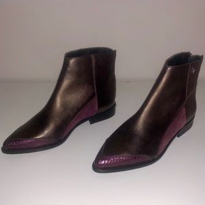 Zadig&Voltaire new, never worn alligator boots.